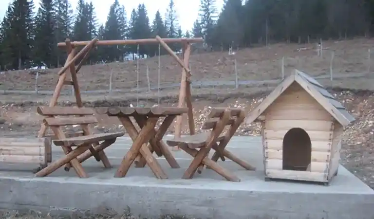 Brvnare Jasen - Baštanske garniture