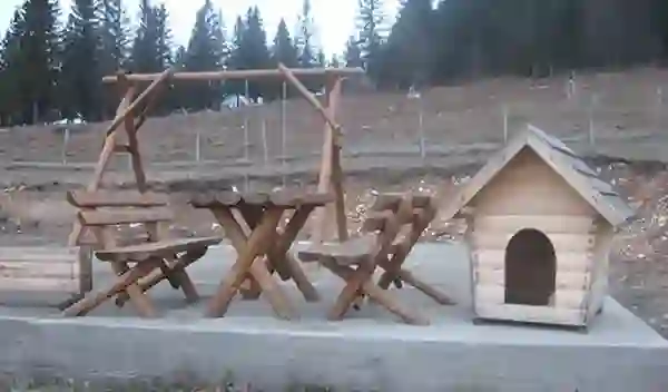 Brvnare Jasen - Baštanske garniture